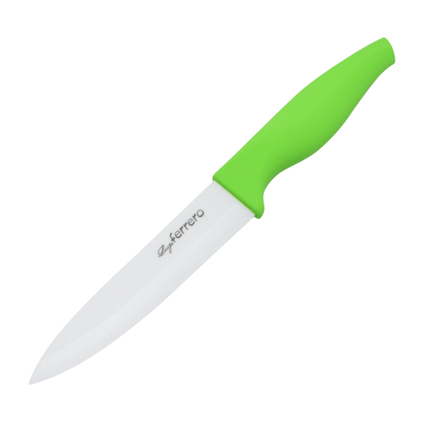 Нож Luigi Ferrero FR-1704C 10cm, керамичен, зелен