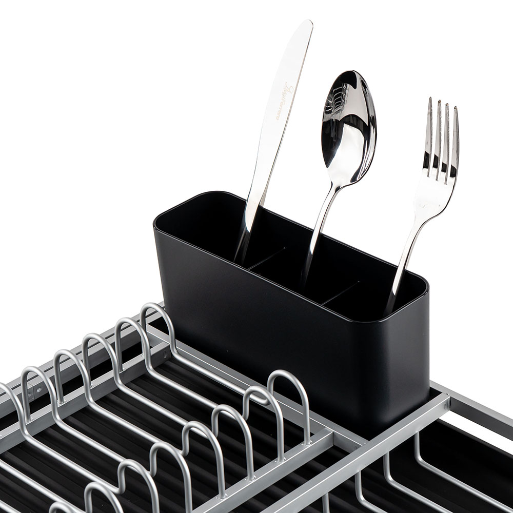 Сушилник за съдове Luigi Ferrero FR-3932A 43x32x12cm, сребрист