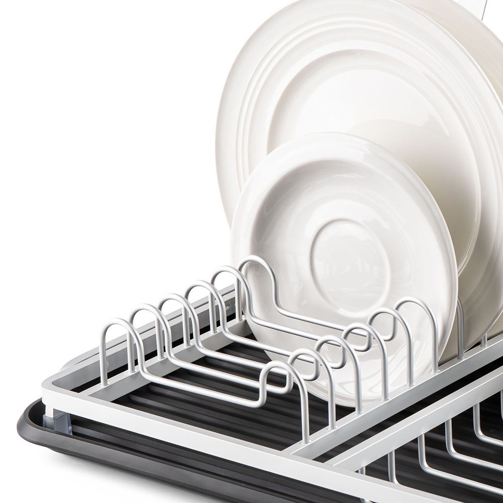 Сушилник за съдове Luigi Ferrero FR-3932A 43x32x12cm, сребрист