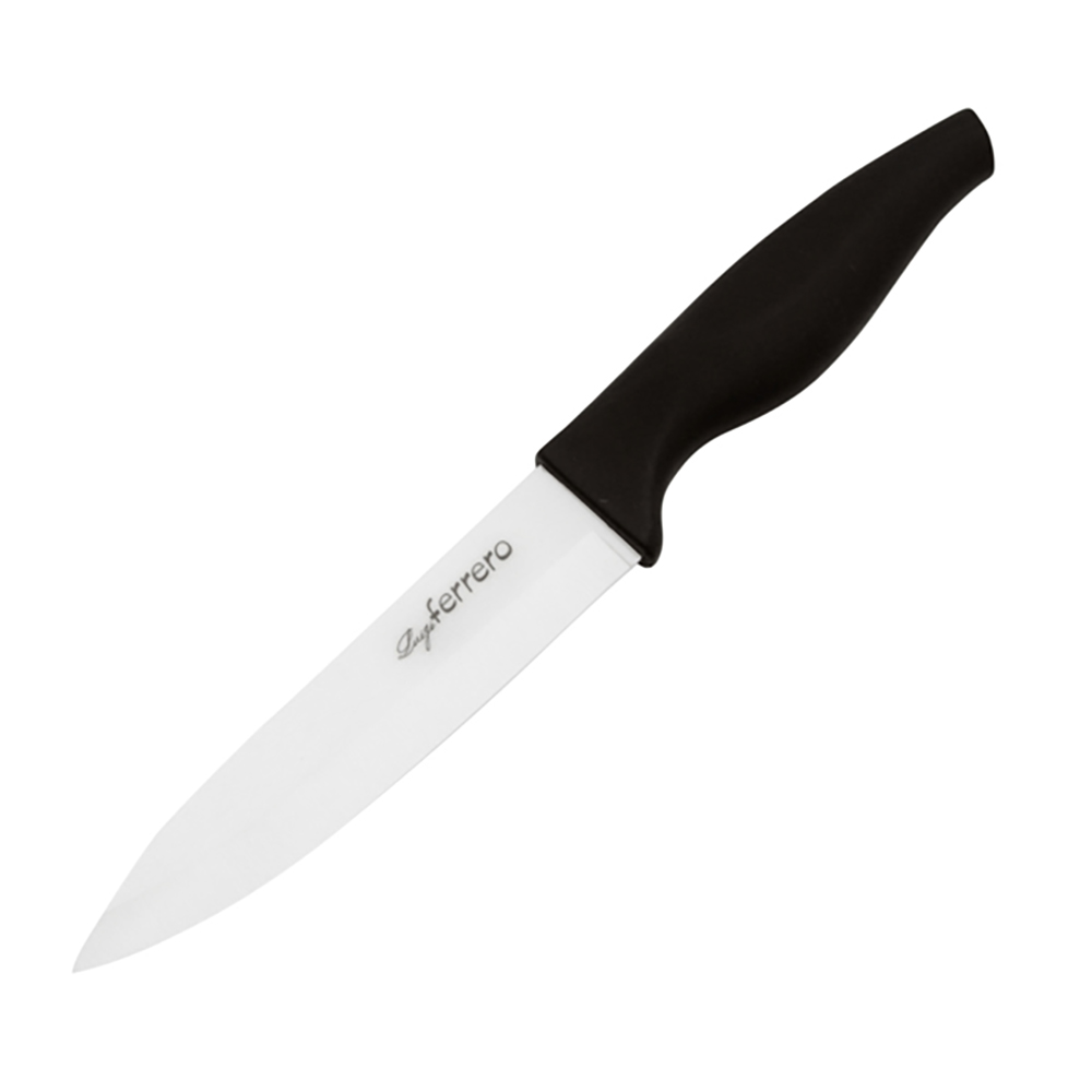 Нож Luigi Ferrero FR-1704C 10cm, керамичен, черен