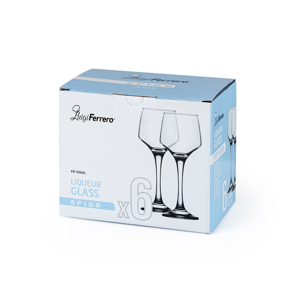 Чаша за аперитив Luigi Ferrero Spigo FR-506AL 80ml, 6 броя