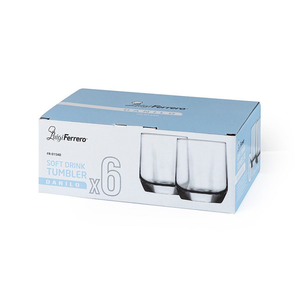 Чаша за уиски Luigi Ferrero Danilo FR-015AD 310ml, 6 броя