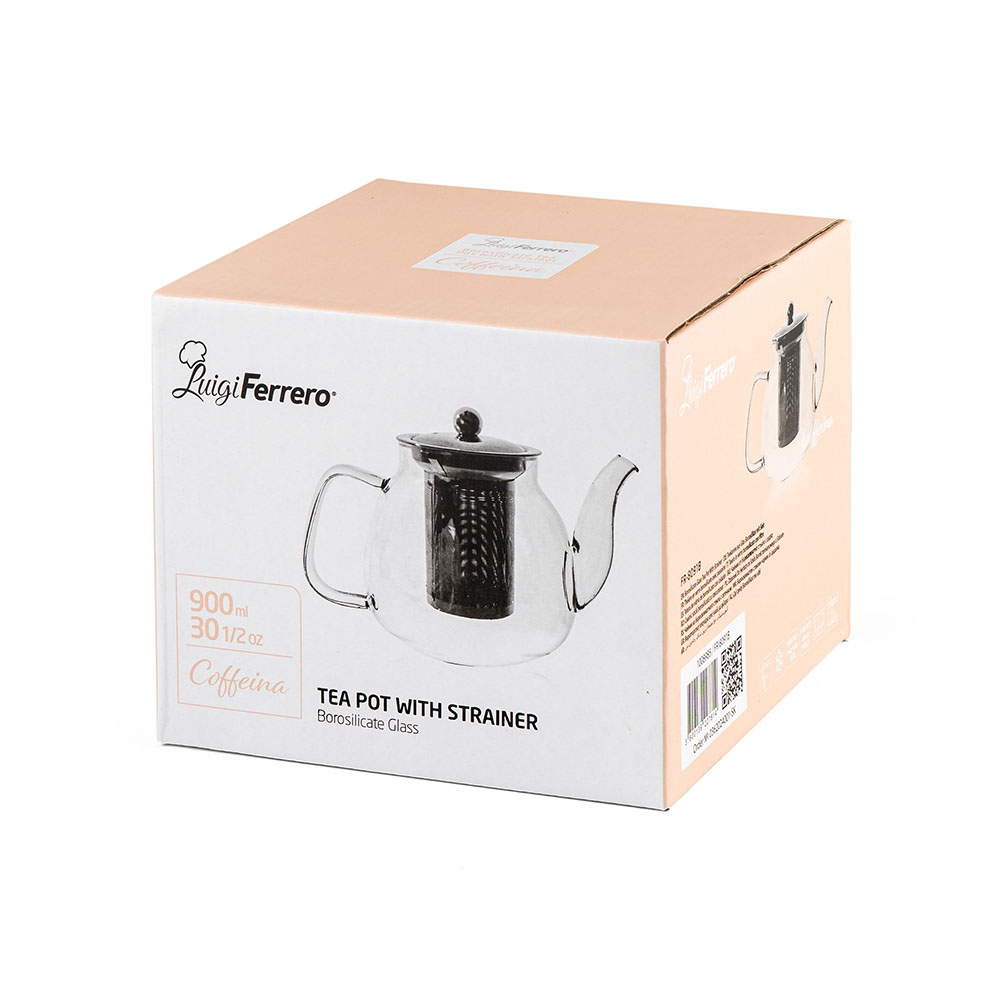 Чайник с цедка Luigi Ferrero Coffeina FR-8091B 900ml