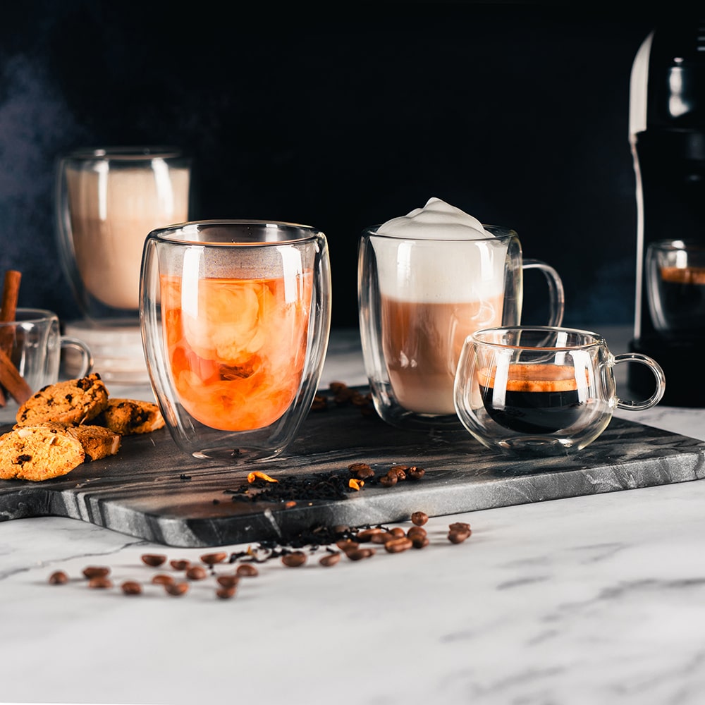 Чаша за капучино и лате Luigi Ferrero Coffeina FR-8063 350ml, 2 броя