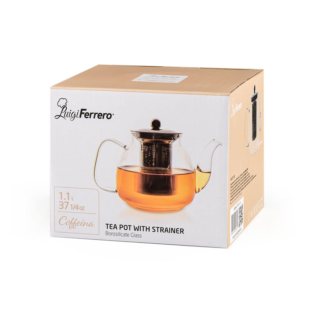 Чайник с цедка Luigi Ferrero Coffeina FR-8111B 1.1L