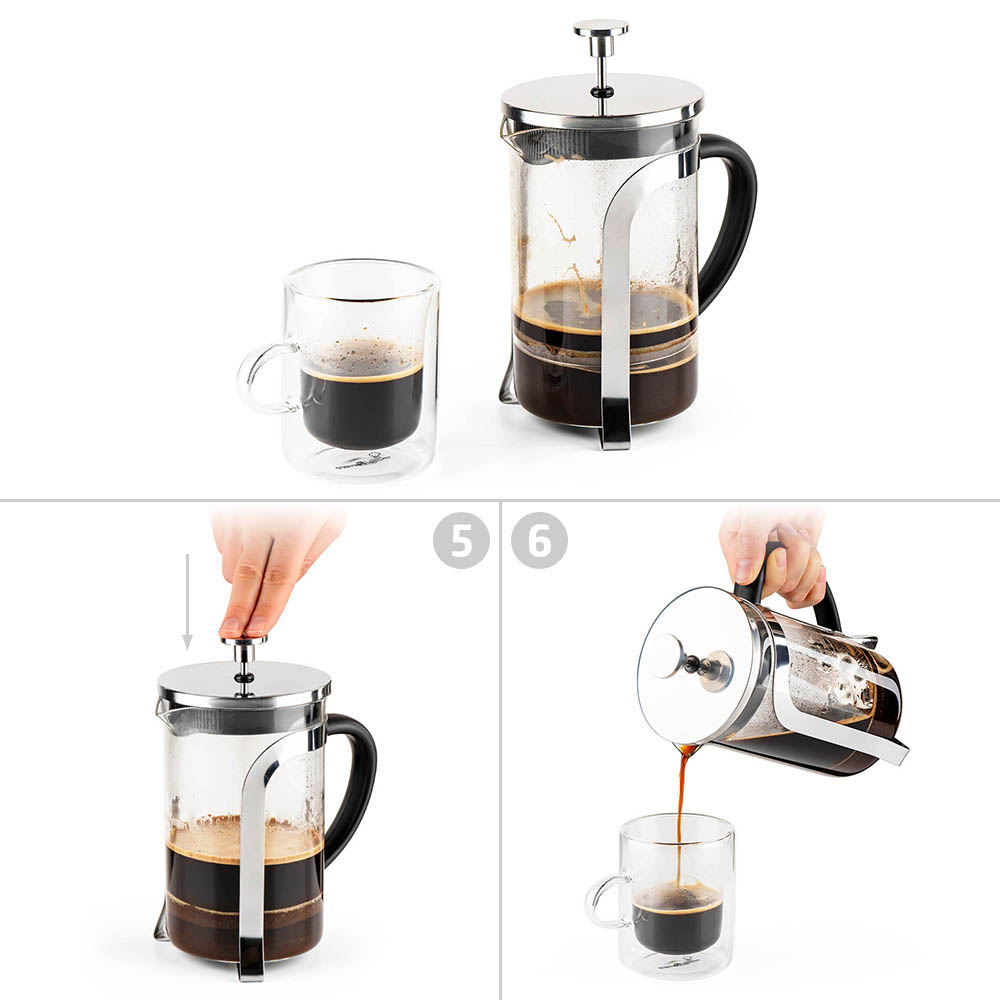 Преса за кафе френска Luigi Ferrero Coffeina FR-8083Т 800ml