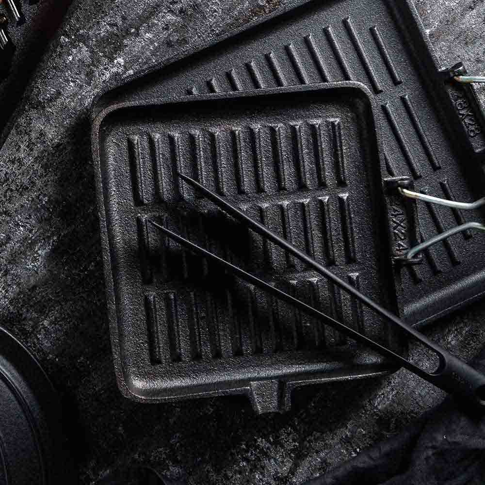 Тиган грил Luigi Ferrero Tika FR-2416CI NEW 24x24cm, чугун