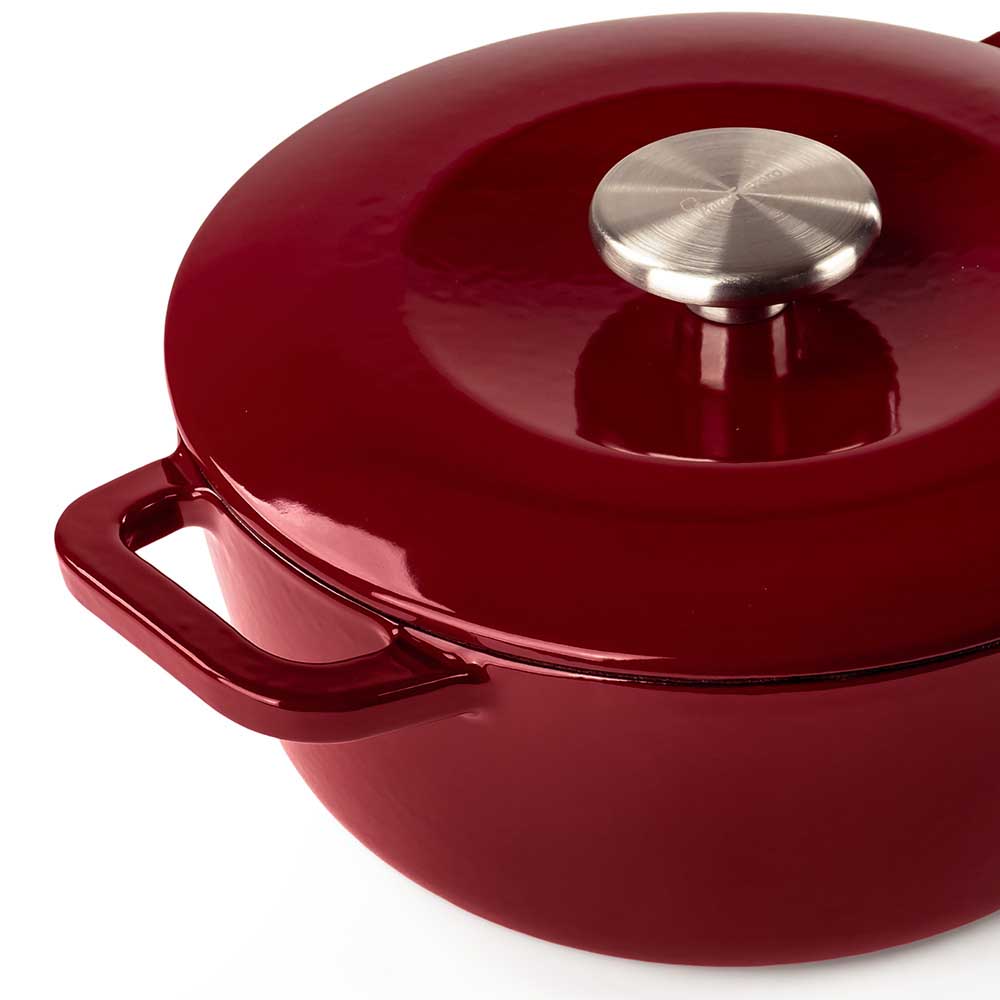 Тенджера Luigi Ferrero Opera FR-2910 22x9.5cm, 3.1L, eмайлиран чугун