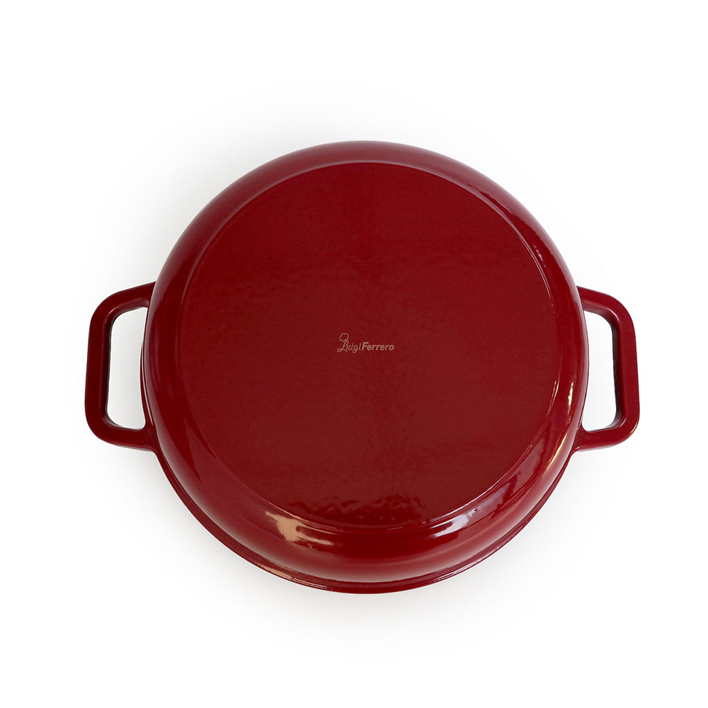 Тиган с ръкохватки Luigi Ferrero Opera FR-3480 34x26.8x8cm, 3.5L, емайлиран чугун