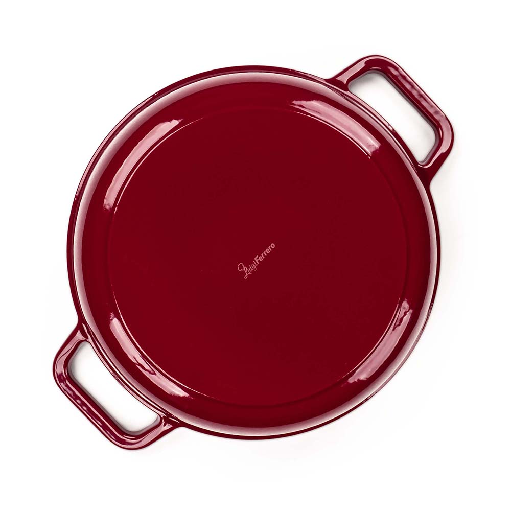Тиган с ръкохватки Luigi Ferrero Opera FR-3480 34x26.8x8cm, 3.5L, емайлиран чугун