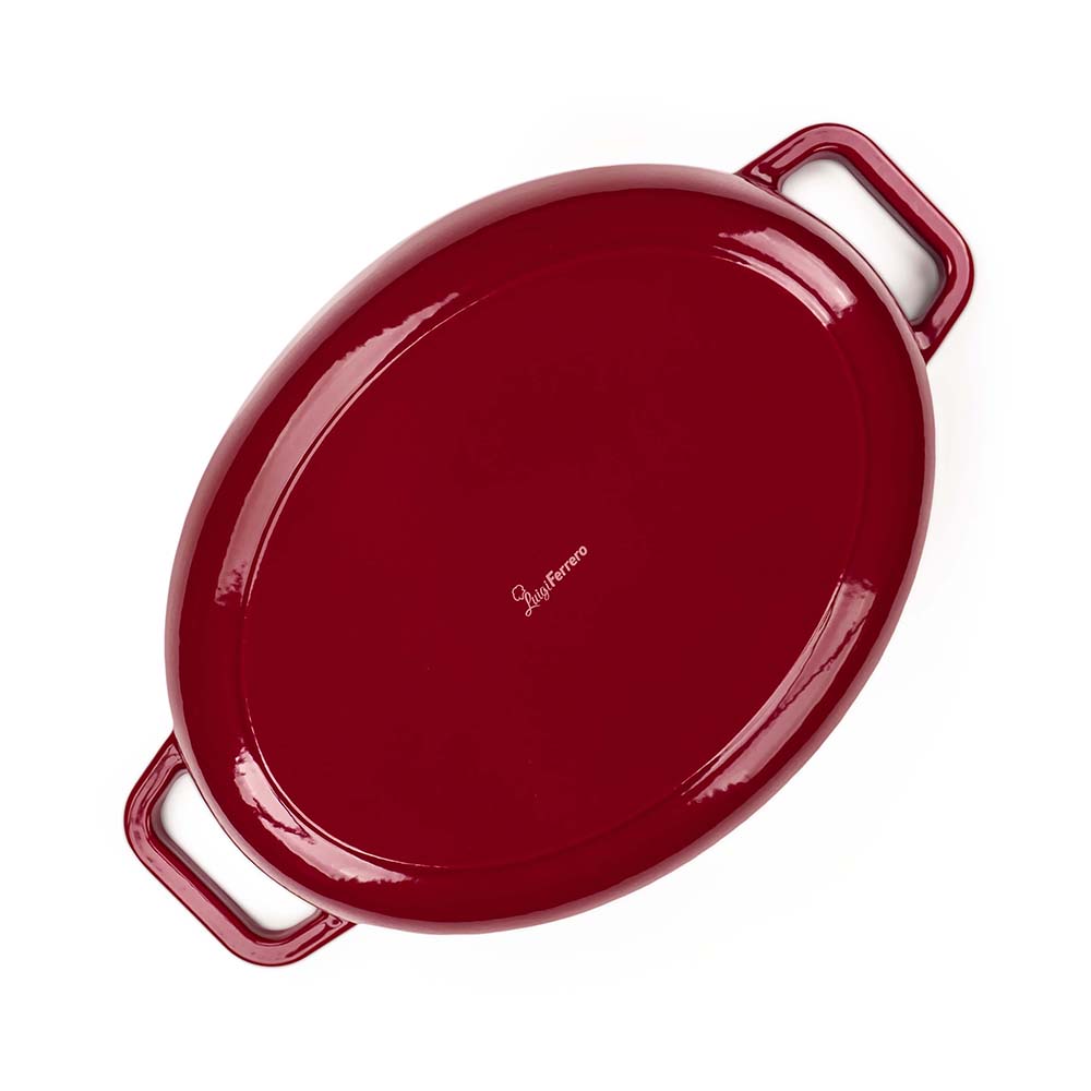 Съд за печене с капак Luigi Ferrero Opera FR-3810 38.8x24x11cm, 5.4L, eмайлиран чугун