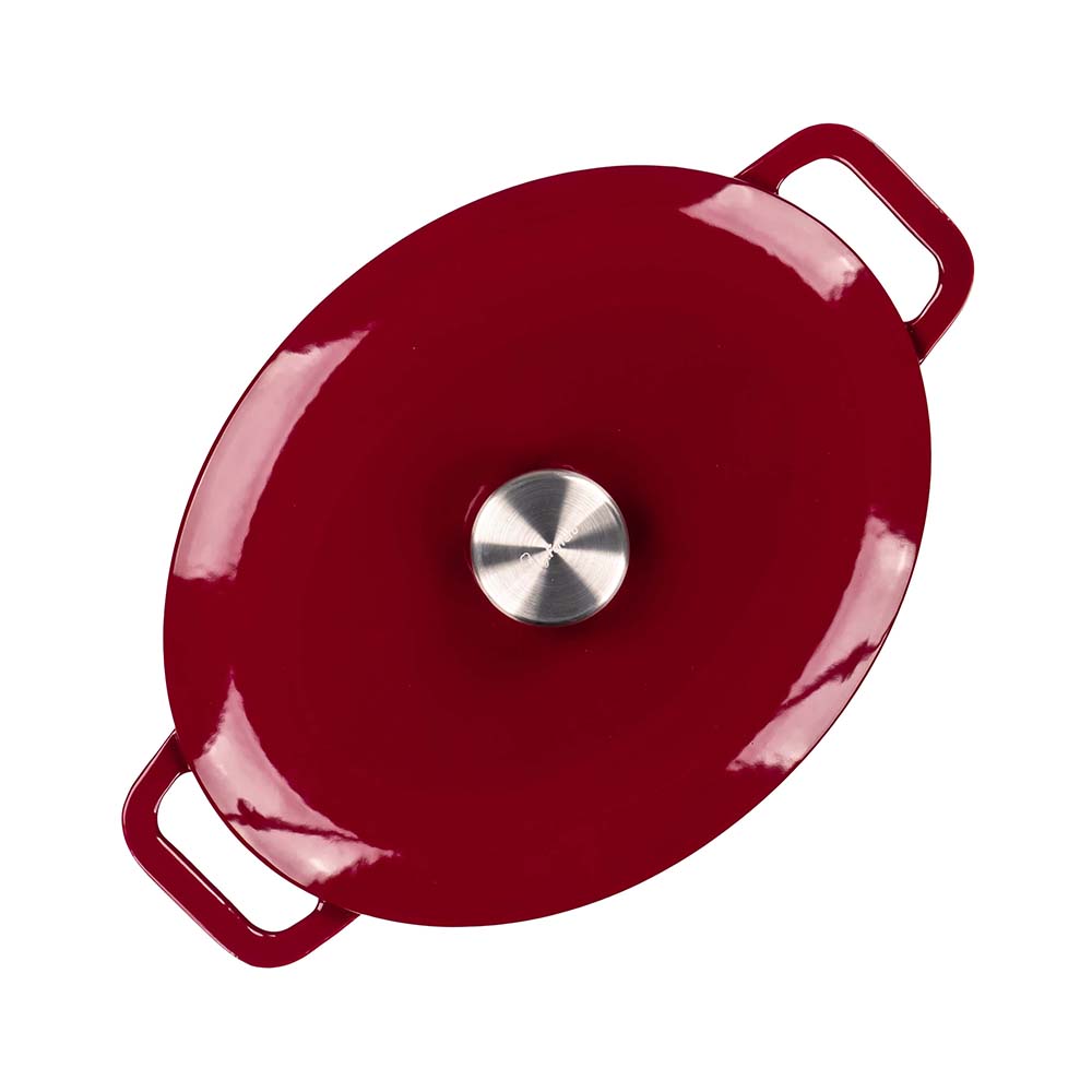 Съд за печене с капак Luigi Ferrero Opera FR-3810 38.8x24x11cm, 5.4L, eмайлиран чугун