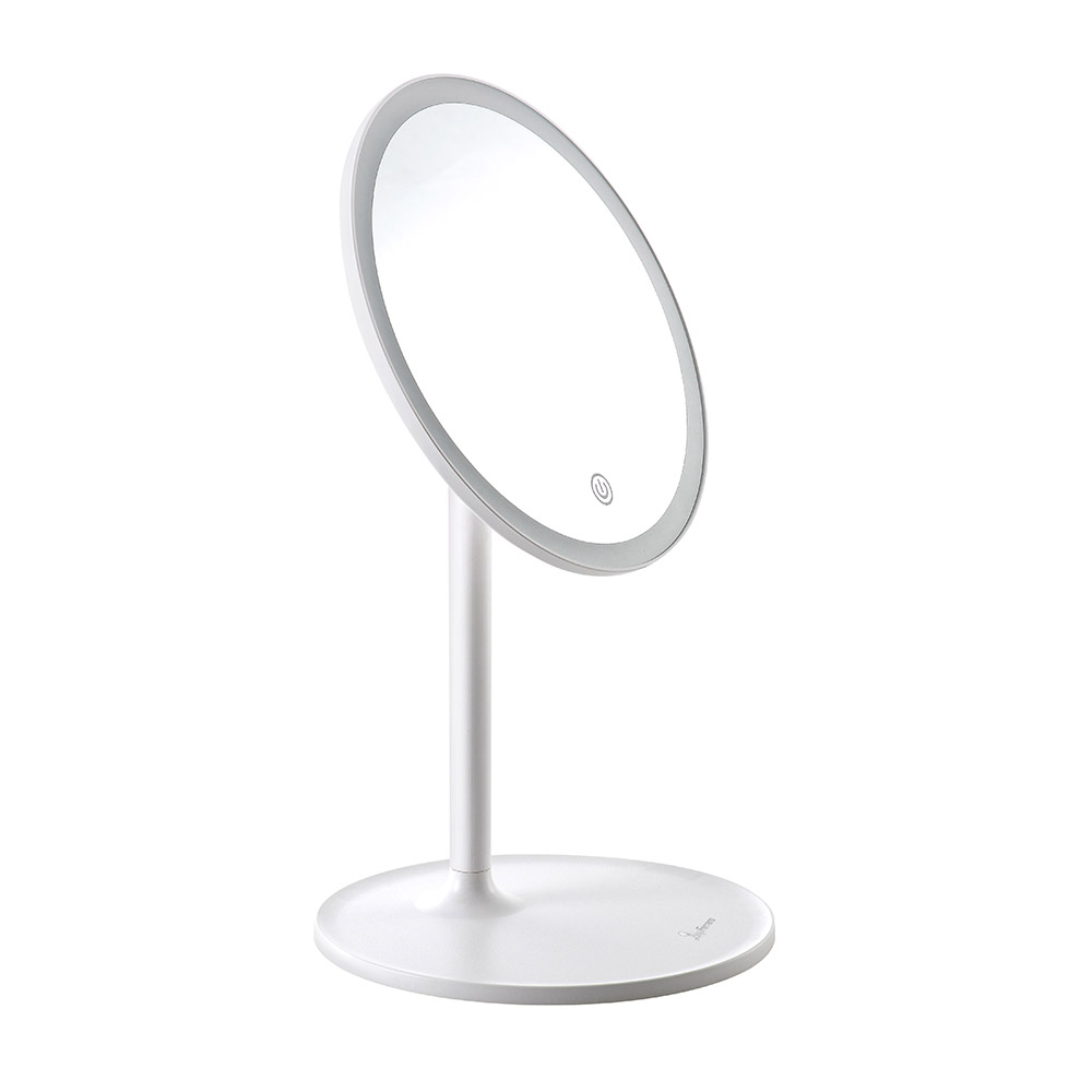 LED козметично огледало за грим Luigi Ferrero FR-801, кръг, 20 cm