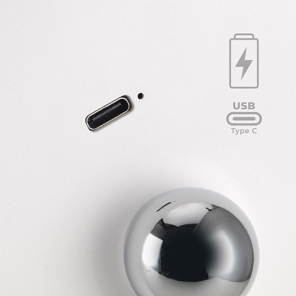 LED козметично огледало за грим Luigi Ferrero FR-801, кръг, 20 cm