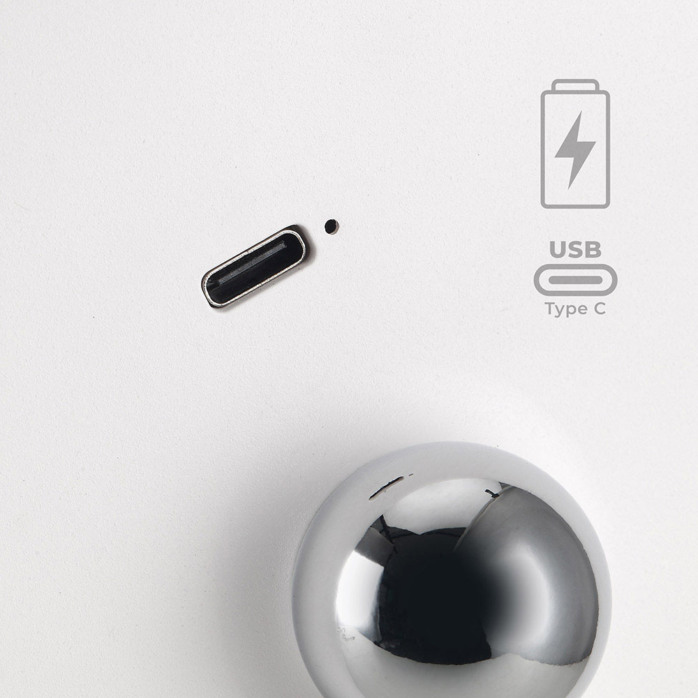 LED козметично огледало за грим Luigi Ferrero FR-801, квадрат, 20x20 cm