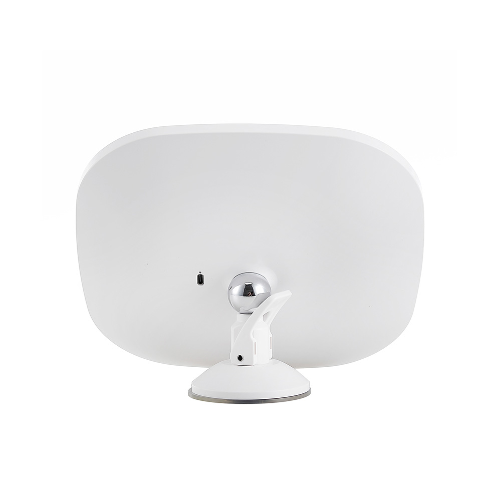 LED козметично огледало за грим Luigi Ferrero FR-801, квадрат, 20x20 cm