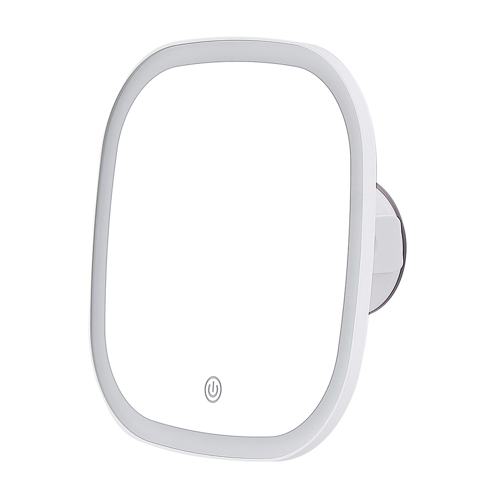 LED козметично огледало за грим Luigi Ferrero FR-801, квадрат, 20x20 cm