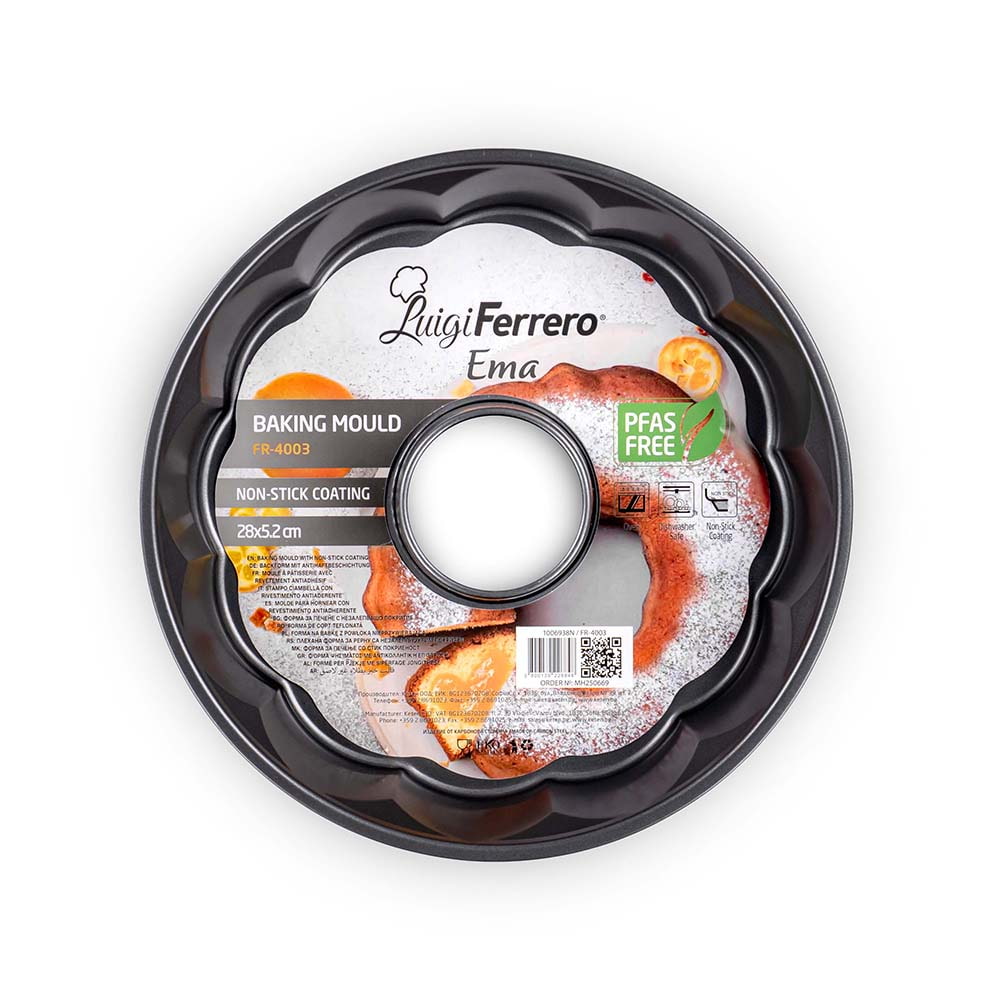 Форма за кекс Luigi Ferrero Ema FR-4003 28x5.2cm
