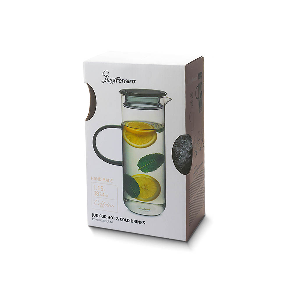 Кана с капак Luigi Ferrero Coffeina FR-8103P 1.15L