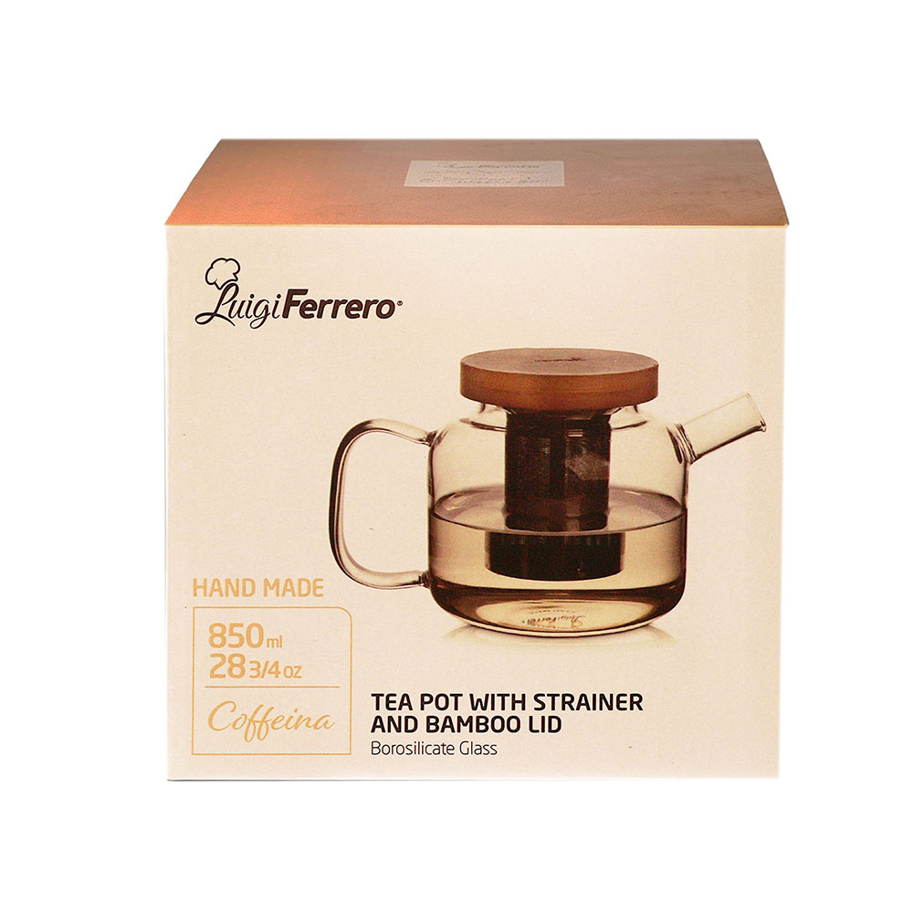 Чайник с цедка Luigi Ferrero Coffeina FR-8088SB 850ml