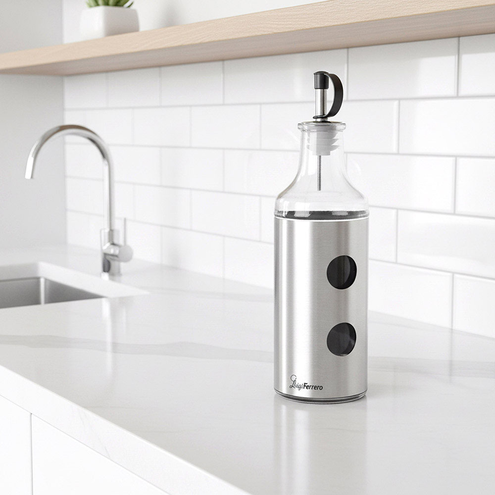 Бутилка за оцет и олио Luigi Ferrero Sophia FR-1443I 430ml, инокс