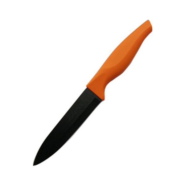 Нож LF FR-1704C*,ч.острие,10 сm, оранжев - Luigi Нож LF FR-1704C*,ч.острие,10 сm, оранжев
